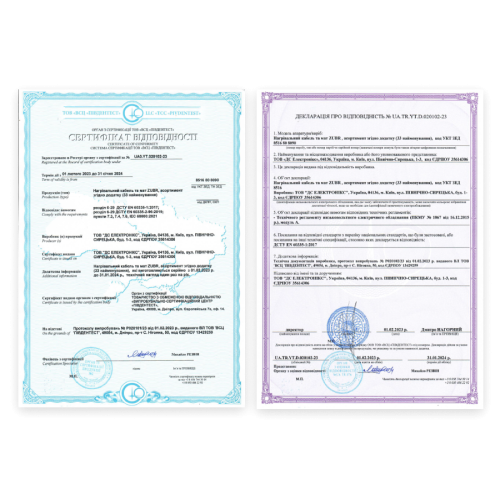 Нагревательный кабель 10 м, 1,0 - 1,3 кв. м, 170Вт, ZUBR DC Cable 17 / 170 Вт