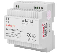 Блок питания 24 В DC, 30 Вт на din-рейку, e.m-power.30.24 Enext