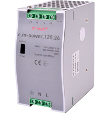 Блок питания 24 В DC, 120 Вт на din-рейку, e.m-power.120.24 Enext