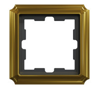 Рамка 1 пост, золото 24 карата, D-Antique Merten