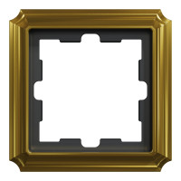 Рамка 1 пост, золото 24 карата, D-Antique Merten