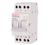 Переключатель на 3 положения, 63А, 2 полюса, e.is3.pro.2.63 Enext p008014
