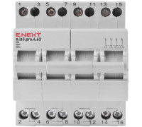 Переключатель на 3 положения, 63А, 4 полюса, e.is3.pro.4.63 Enext p008016