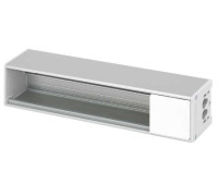 Розеточный блок на 4 (5) розетки К45, белая заглушка, Ofiblock COMPACT Simon KFC204/9