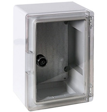 Щит ударопрочный 210х280х130мм с прозрачной дверцей, IP65, e.plbox.210.280.130.tr Enext