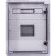 Корпус ударопрочный для 3ф. счетчика + 6 модулей, прозрачная дверца, IP65, e.plbox.400.500.175.3f.6m.tr Enext