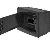 Щит черного цвета на 8 модулей, навесной, e.plbox.pro.n.08b.black ENEXT CP32908B