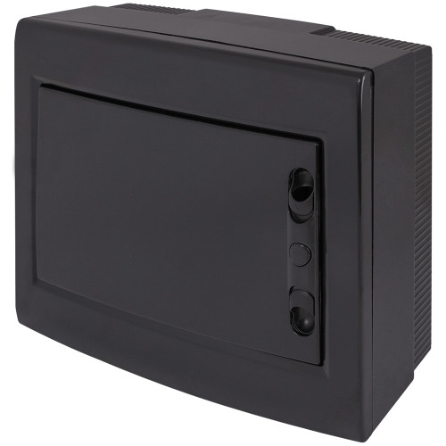 Щит черного цвета на 12 модулей, навесной, e.plbox.pro.n.12b.black ENEXT CP32912B
