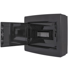 Щит черного цвета на 12 модулей, навесной, e.plbox.pro.n.12b.black ENEXT CP32912B
