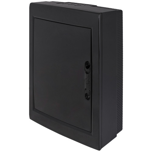 Щит черного цвета на 24 модуля, навесной, e.plbox.pro.n.24b.black ENEXT CP32924B