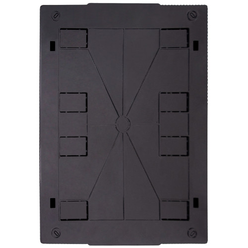 Щит черного цвета на 24 модуля, навесной, e.plbox.pro.n.24b.black ENEXT CP32924B