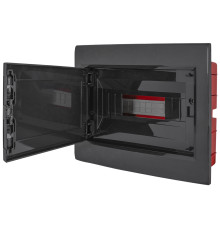 Щит черного цвета на 12 модулей, встраиваемый, e.plbox.pro.w.12b.black ENEXT CP12912B