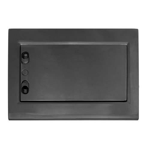 Щит черного цвета на 12 модулей, встраиваемый, e.plbox.pro.w.12b.black ENEXT CP12912B