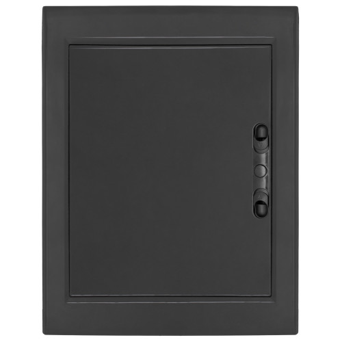 Щит черного цвета на 24 модуля, встраиваемый, e.plbox.pro.w.24b.black ENEXT CP12924B