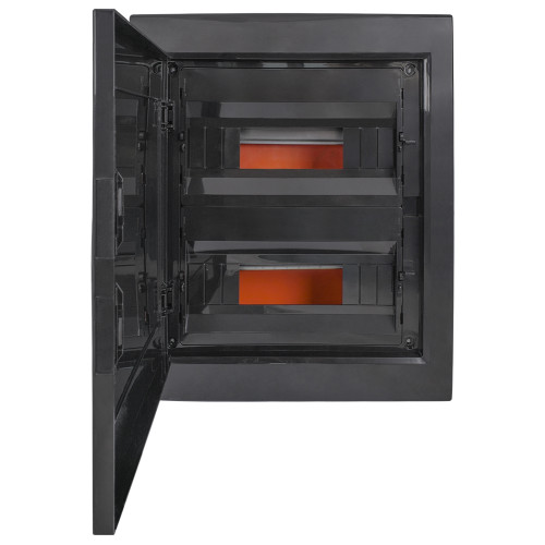 Щит черного цвета на 24 модуля, встраиваемый, e.plbox.pro.w.24b.black ENEXT CP12924B