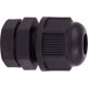 Кабельный ввод M12, черный, IP68, e.mg.stand.12 Enext s067011