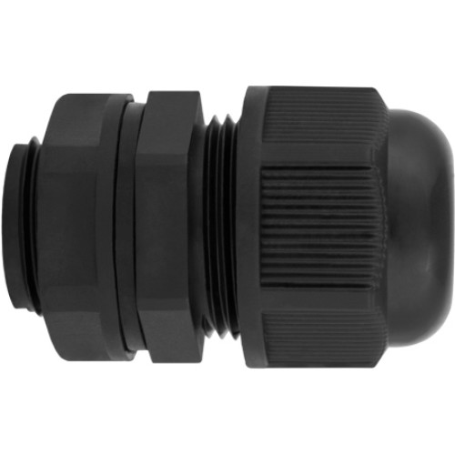 Кабельный ввод M25, черный, IP68, e.mg.stand.25 Enext s067014