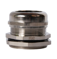 Кабельный ввод PG42 латунный, ІР65, e.met.pg.stand.42 Enext s051015