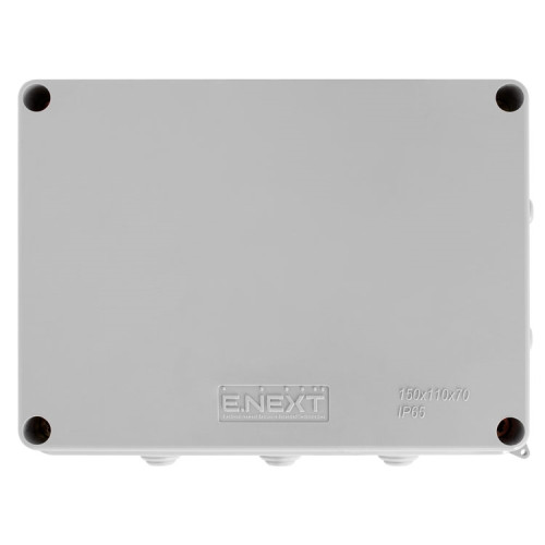 Монтажная коробка 150х110х70, IP55. e.db.pro.150.110.70u Enext p016108