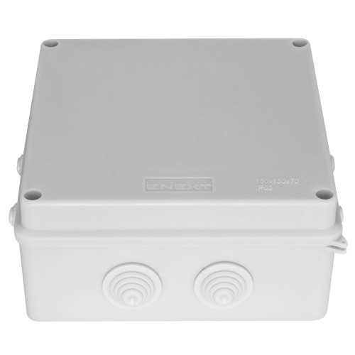Монтажная коробка 150х150х70, IP55. e.db.pro.150.150.70u Enext p016104
