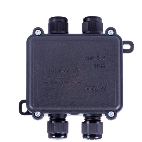 Распределительная коробка с клеммником 108х111х42 мм, IP68, e.wdb.cnp725.4t.b Enext s071004