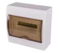 Щит электрический на 8 модулей, навесной, e.plbox.stand.n.08k Enext s029102
