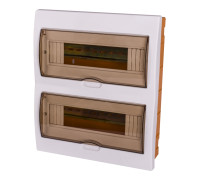 Щит электрический на 24 модуля, встраиваемый, e.plbox.stand.w.24k Enext s029105