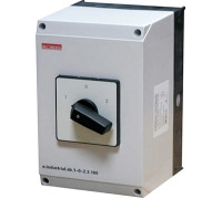 Переключатель 1-0-2 в корпусе, 100А, 3 полюса, e.industrial.sb.1-0-2.3.100 Enext i0360007