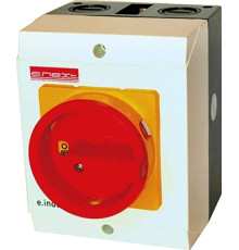 Пакетный выключатель (0-1) в корпусе 20А, 3 фазы, e.industrial.sb.1-0.3.20 Enext i0360001