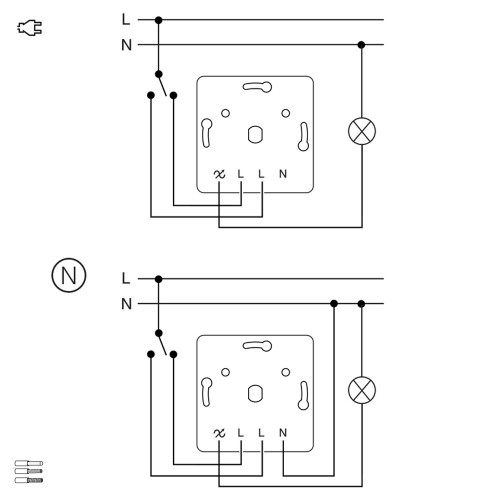 Диммер LED RC 370Вт, алюминий, Sedna Design SDD113501