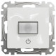 Датчик движения с кнопкой, белый, Sedna Design SDD111504