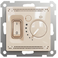 Термостат для теплого пола, бежевый, Sedna Design