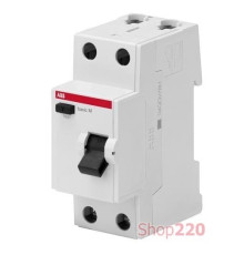 УЗО 40А, 300мА, 2 полюса, тип АС, ABB BMF43240