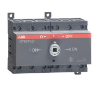 Переключатель нагрузки 1-0-2, 80А, 3 полюса, OT80F3C ABB