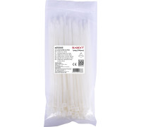 Кабельная стяжка 150мм х 3мм, белый, e.ct.stand.150.3.white Enext s015005