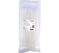 Кабельная стяжка 300мм х 8мм, белый, e.ct.stand.300.8.white Enext s015055