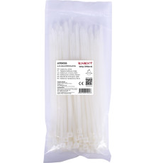 Кабельная стяжка 300мм х 8мм, белый, e.ct.stand.300.8.white Enext s015055