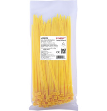 Кабельная стяжка 300мм х 8мм, желтый, e.ct.stand.300.8.yellow Enext s015058