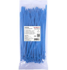 Кабельная стяжка 370мм х 4мм, синий, e.ct.stand.370.4.blue Enext s015036