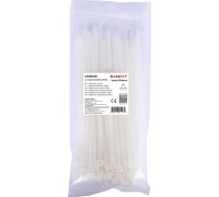 Кабельная стяжка 400мм х 5мм, белый, e.ct.stand.400.5white Enext s015008