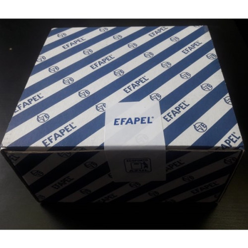 Лючок напольный круглый, 4 модуля, серый, Efapel 83002 CCZ