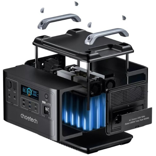 Зарядная станция Choetech BS006, 2000W/1997Wh