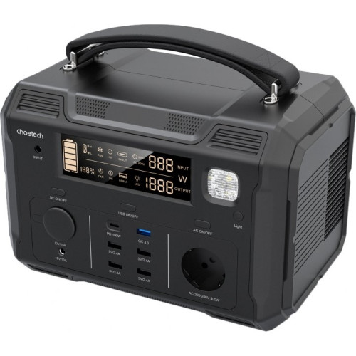 Зарядная станция Choetech Portable Power Station BS004, 500W