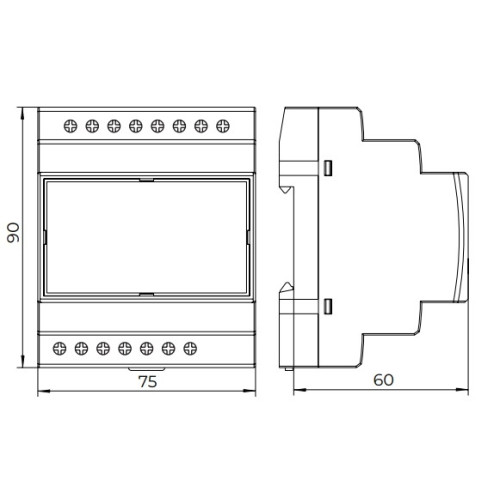 Реле автоматического ввода резерва, 8А, e.control.v12 Enext p0690022