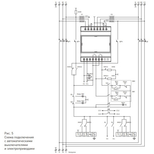 Реле автоматического ввода резерва, 8А, e.control.v12 Enext p0690022