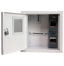 Корпус для 1ф. счетчика + 4 модуля, встраиваемый, e.mbox.stand.w.f1.04.z Enext