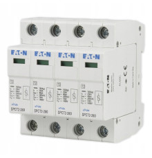 Ограничитель импульсных перенапряжений 3P+N, 40кА, 1,4кВ, SPCT2-280/4 Eaton