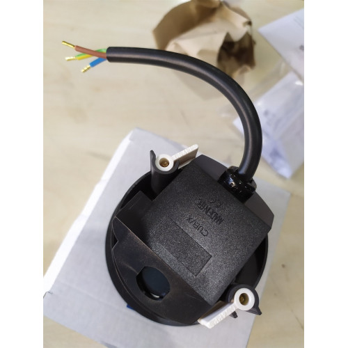 Врезной блок розеток 220В + USB тип C, черный, S483 Simon