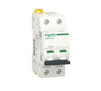 Автоматический выключатель 4А, 2 полюса, кривая B, IC60N Acti9 Schneider Electric
