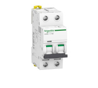 Автоматический выключатель 16А, 2 полюса, кривая C, IC60N Acti9 Schneider Electric